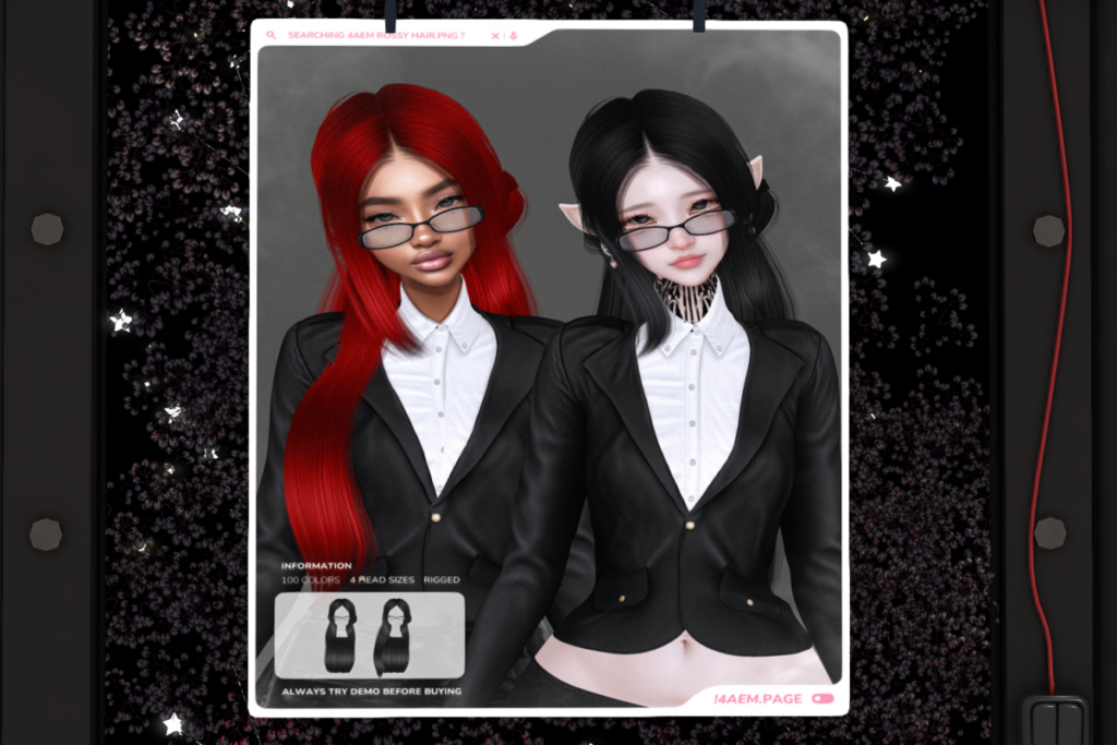 Rossy Hair, L$299 each/L$499 FP