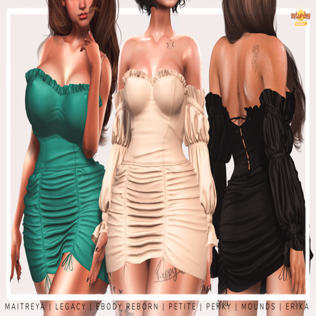 Cherie Dress - Erika/Legacy/Maitreya/Reborn/+mods	&lt;a href=&quot;http://maps.secondlife.com/secondlife/Aleutia/74/167/2&quot;&gt;Teleport&lt;/a&gt;