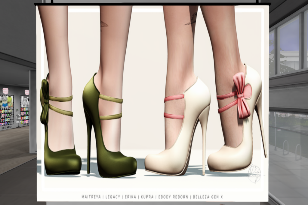 Esme Shoes  - Erika/Inithium/Legacy/Maitreya/Reborn	&lt;a href=&quot;http://maps.secondlife.com/secondlife/Aleutia/45/164/2&quot;&gt;Teleport&lt;/a&gt;