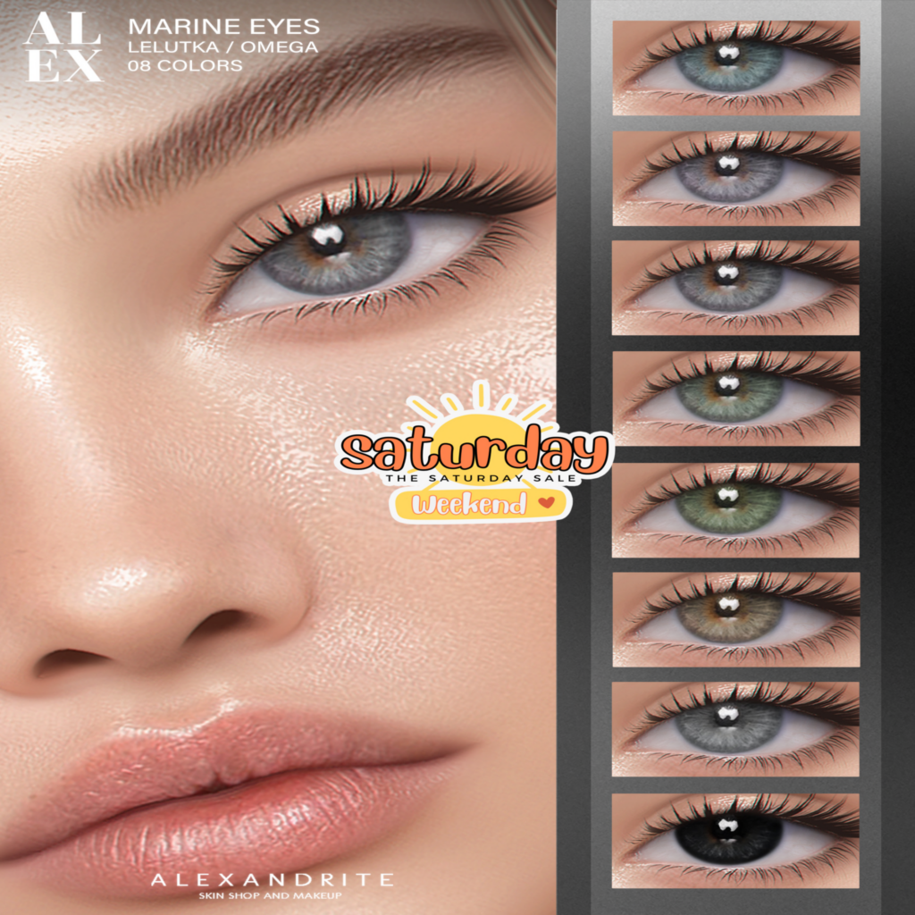 Marine Eyes - EvoX/Omega	&lt;a href=&quot;http://maps.secondlife.com/secondlife/Scott/40/92/1253&quot;&gt;Teleport&lt;/a&gt;