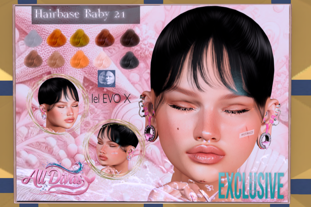 Hairbase Baby 21 - EvoX/Genus, L$350