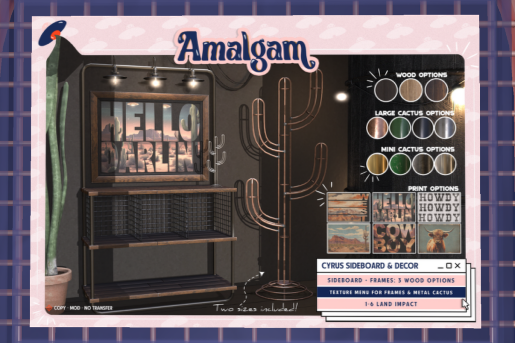 Cyrus Sideboard	&lt;a href=&quot;http://maps.secondlife.com/secondlife/Primrose%20Place/121/121/23&quot;&gt;TELEPORT&lt;/a&gt;