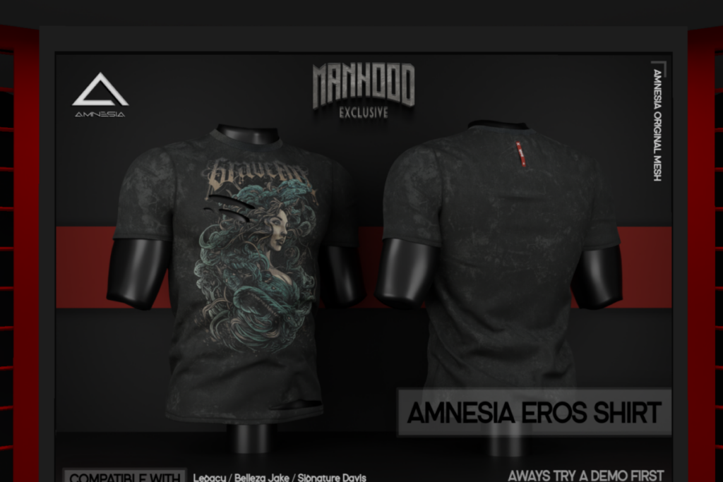 Eros Shirt - Davis/Jake/Legacy, L$250 each/L$1200 FP