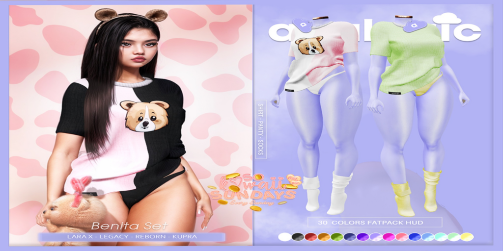 Benita Set - Inithium/Legacy/MaitreyaX/Reborn	&lt;a href=&quot;http://maps.secondlife.com/secondlife/Bliss%20Kingdom/64/160/2004&quot;&gt;Teleport&lt;/a&gt;