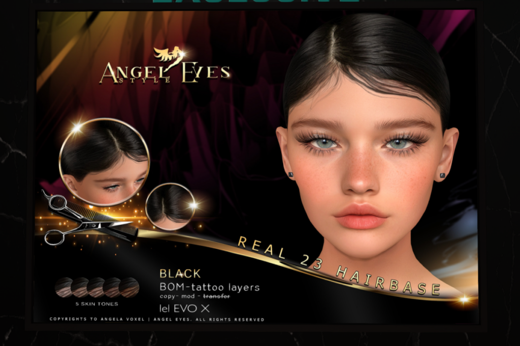 Real 23 Hairbase - EvoX, L$399
