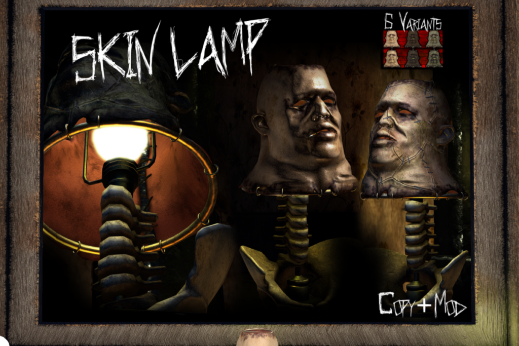 Skin Lamp, L$199
