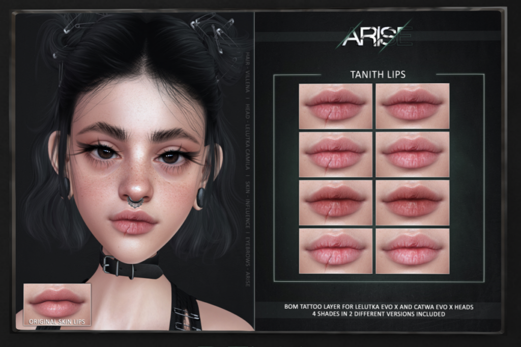 Tanith Lips - EvoX, L$269