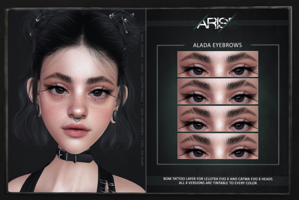 Alada Eyebrows - EvoX, L$249