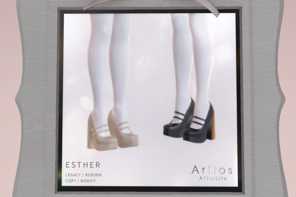 Esther Heels - Legacy/Reborn, L$199 each/L$599 FP