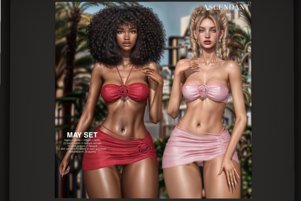 May Set - Legacy/Reborn/+mods, L$275 each/L$1150 FP
