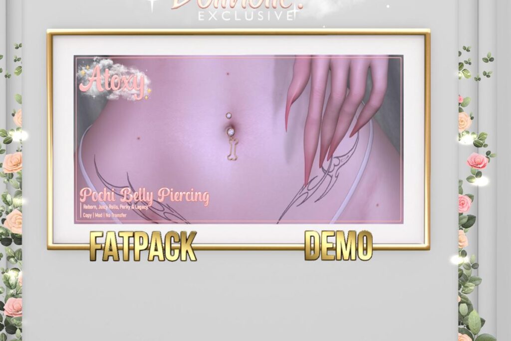 Pochi Belly Piercing - Legacy/Reborn/+mods, L$110