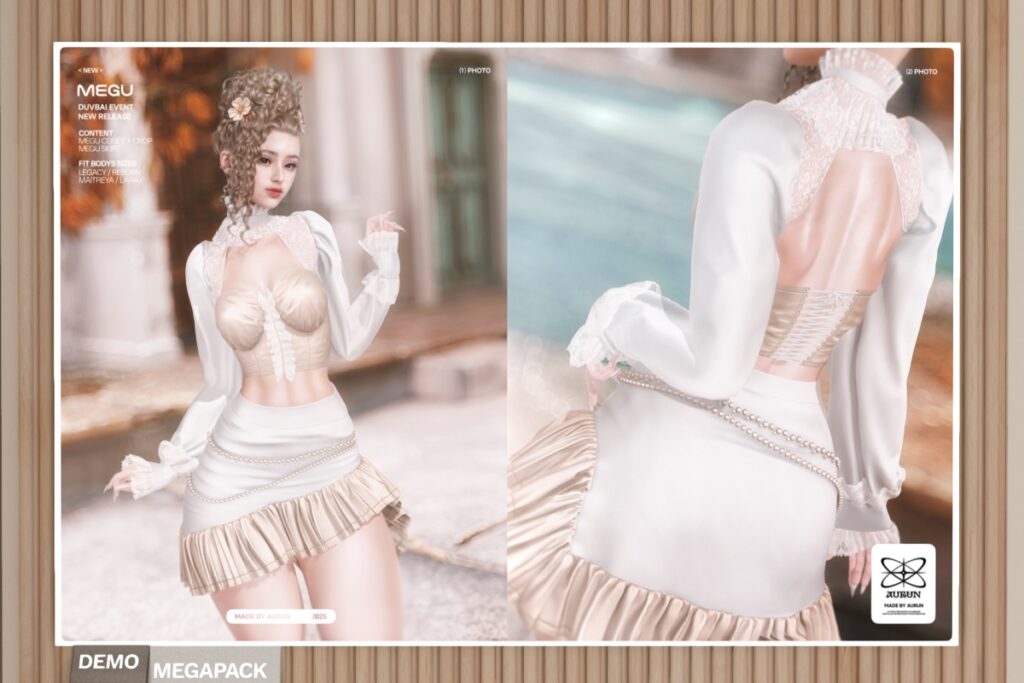 Megu Outfit - Legacy/Maitreya/Reborn/+mods, L$300 each/L$1000 FP