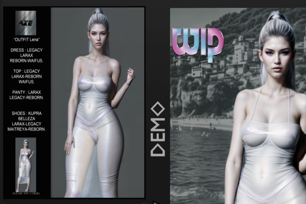 Lena Outfit - Legacy/MaitreyaX/Reborn/+mods, L$150 each/L$799-L$899 each FP | Lena Shoes - BellezaOG/Inithium/Legacy/MaitreyaX/Reborn, L$150 each/L$899 FP