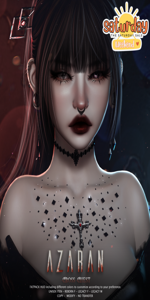 Cross Chest Accessory - Legacy M+F/Reborn	&lt;a href=&quot;http://maps.secondlife.com/secondlife/Hell%20Fire/67/64/502&quot;&gt;Teleport&lt;/a&gt;