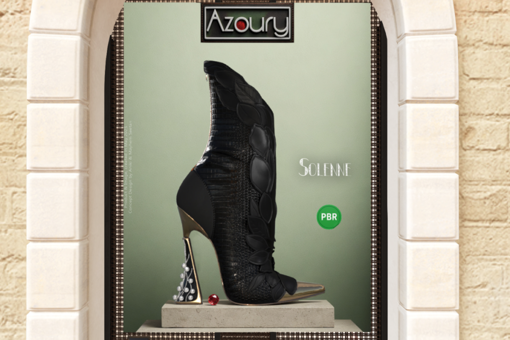 Solenne Shoes - Legacy/Maitreya/Reborn/+mods, L$429