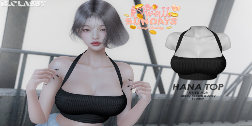 Hana Top - Legacy/Reborn/+mods	&lt;a href=&quot;http://maps.secondlife.com/secondlife/Phoenix%20Paradise/83/89/1545&quot;&gt;Teleport&lt;/a&gt;