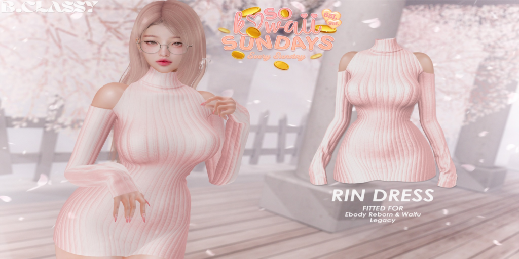 Rin Dress - Legacy/Reborn/+mods	&lt;a href=&quot;http://maps.secondlife.com/secondlife/Phoenix%20Paradise/83/89/1545&quot;&gt;Teleport&lt;/a&gt;