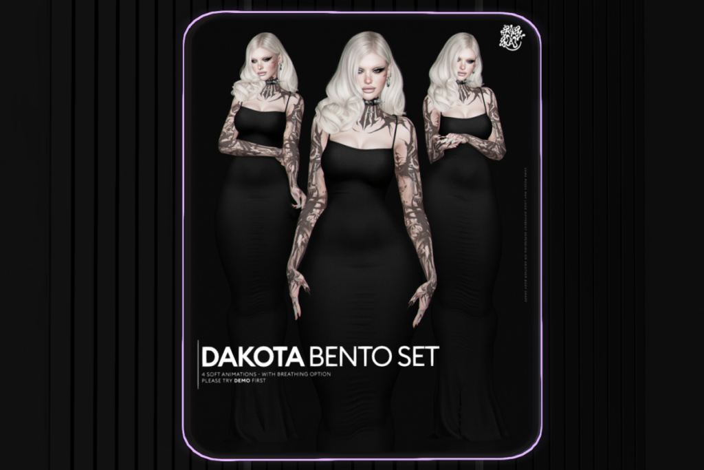 Dakota Poses, L$85 each/L$255 FP