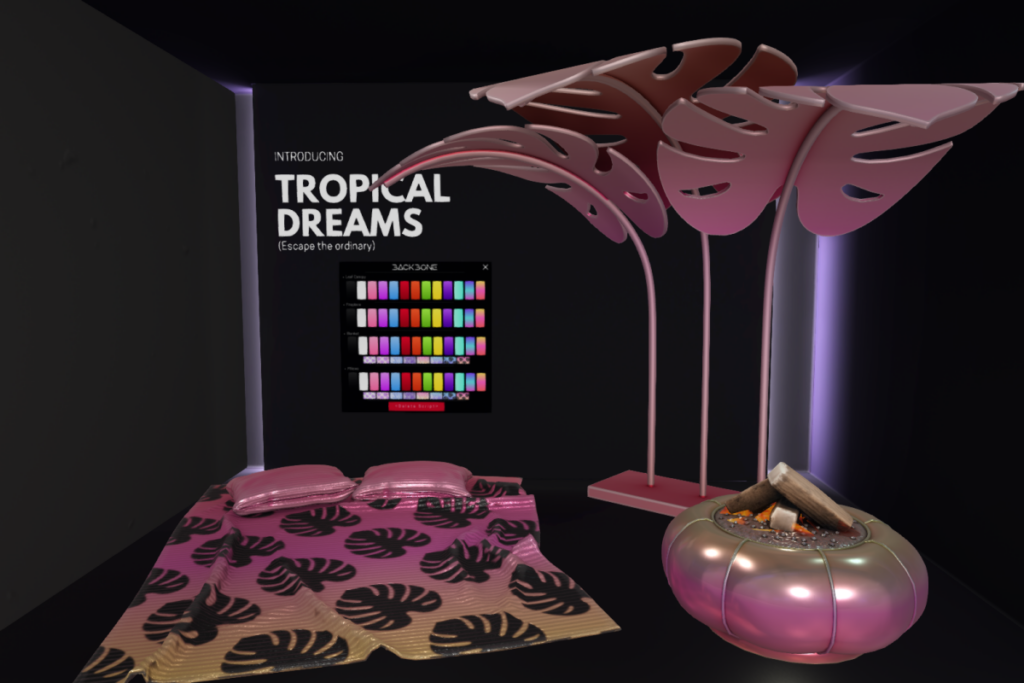 Tropical Dreams, L$999-L$2499 each FP