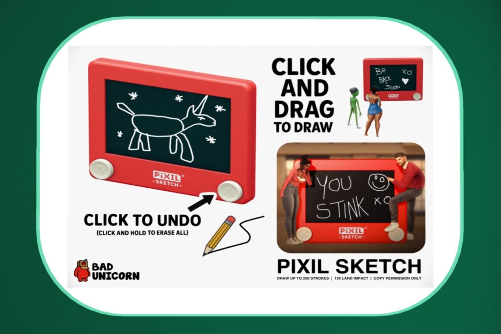 Pixil Sketch Interactive Toy, L$599