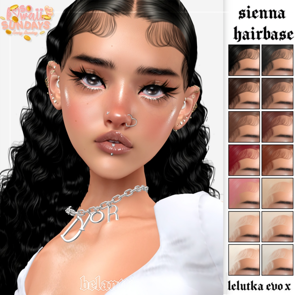 Sienna Hairbase - EvoX	&lt;a href=&quot;http://maps.secondlife.com/secondlife/Legenda/174/95/698&quot;&gt;Teleport&lt;/a&gt;