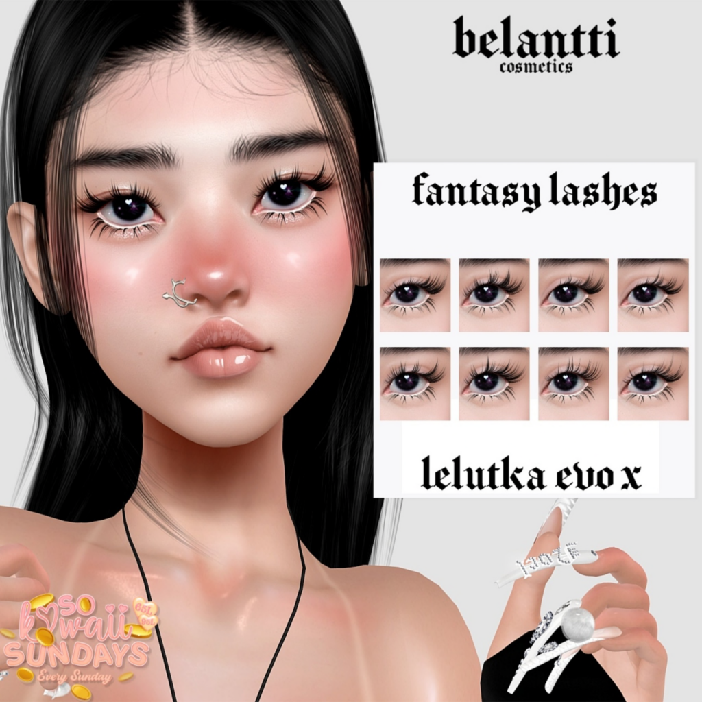 Fantasy Lashes - EvoX	&lt;a href=&quot;http://maps.secondlife.com/secondlife/Legenda/183/94/698&quot;&gt;Teleport&lt;/a&gt;