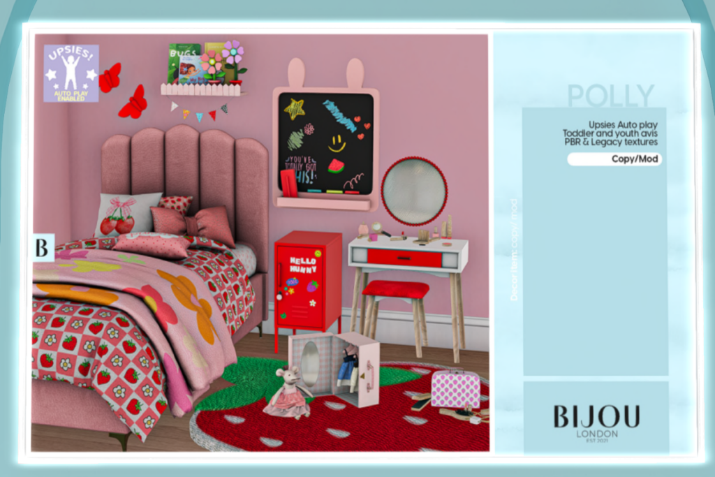 Polly Set, L$200-L$799 each/L$1799 FP