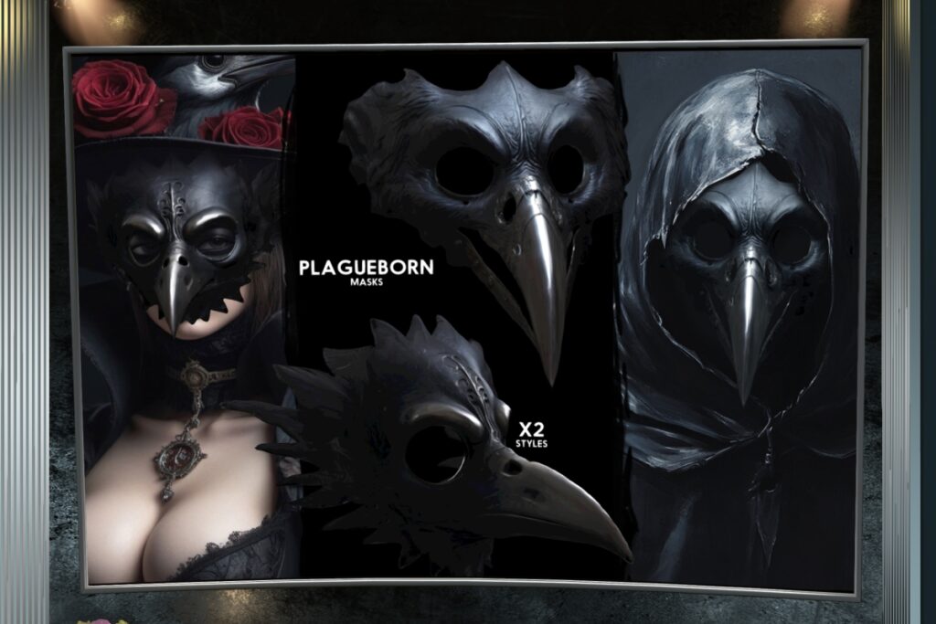 Plagueborn Masks, L$475