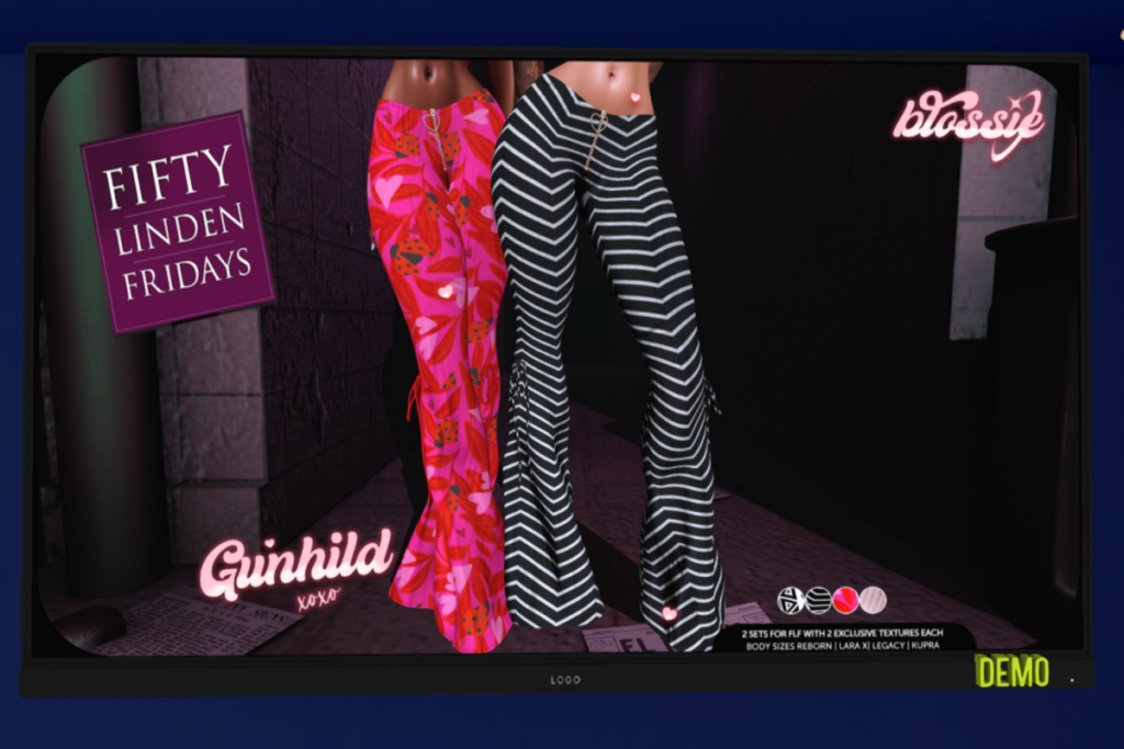 Gunhild Pants - Inithium/Legacy/MaitreyaX/Reborn	&lt;a href=&quot;http://maps.secondlife.com/secondlife/Lyrics/61/109/33&quot;&gt;Teleport&lt;/a&gt;