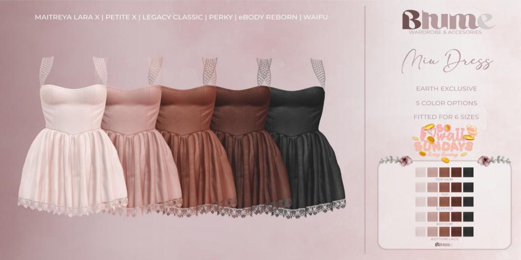 Miu Dress - Legacy/MaitreyaX/Reborn/+mods	&lt;a href=&quot;http://maps.secondlife.com/secondlife/Bruschetta/149/46/1301&quot;&gt;Teleport&lt;/a&gt;