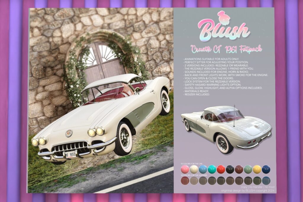 Crevette C1 1961 Driveable Car, L$399 FP