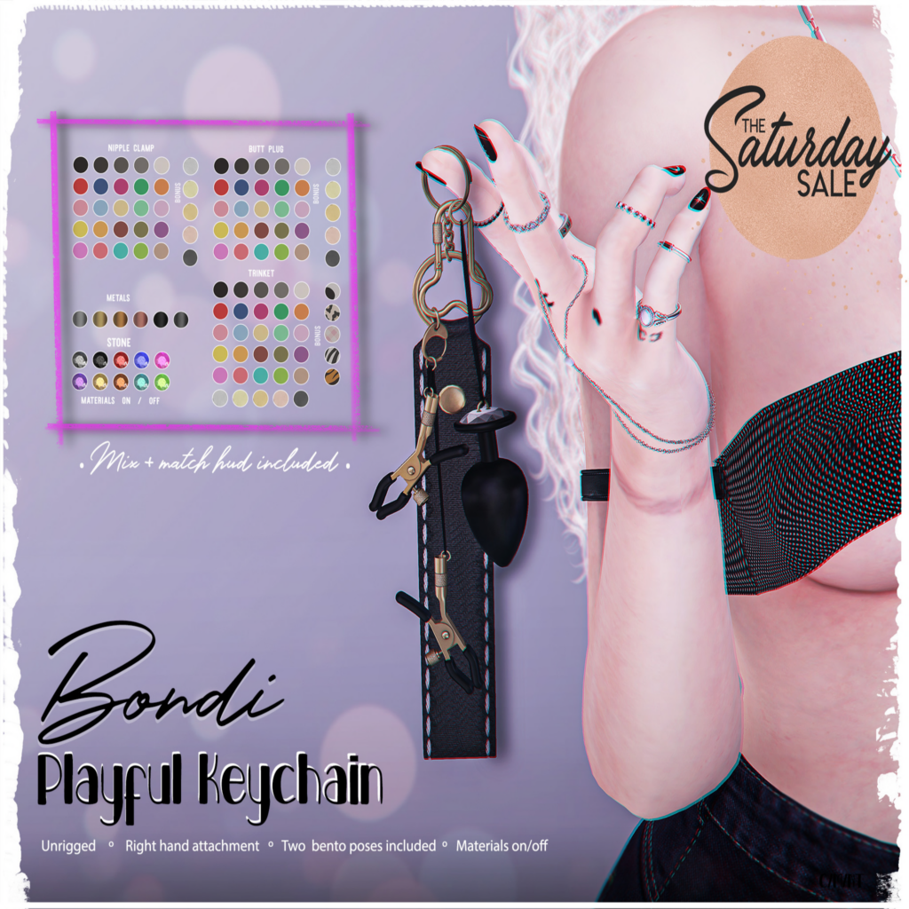 Playful Keychain	&lt;a href=&quot;http://maps.secondlife.com/secondlife/Daydreaming/19/66/22&quot;&gt;Teleport&lt;/a&gt;