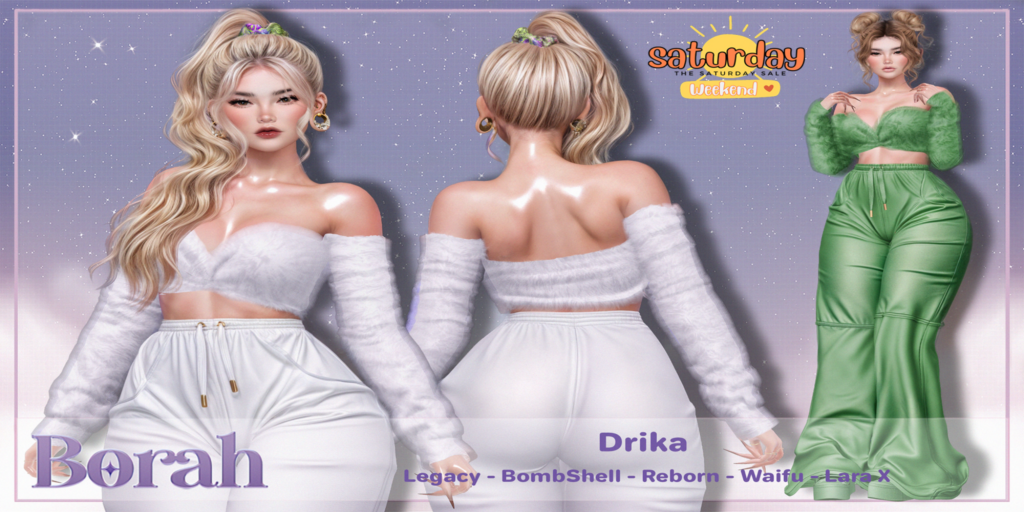 Drika Outfit - Legacy/MaitreyaX/Reborn/+mods	&lt;a href=&quot;http://maps.secondlife.com/secondlife/Malkine/79/96/3248&quot;&gt;Teleport&lt;/a&gt;