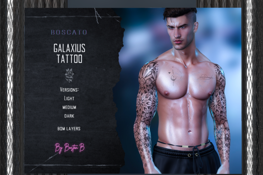 Galaxius Tattoo - BOM, L$249