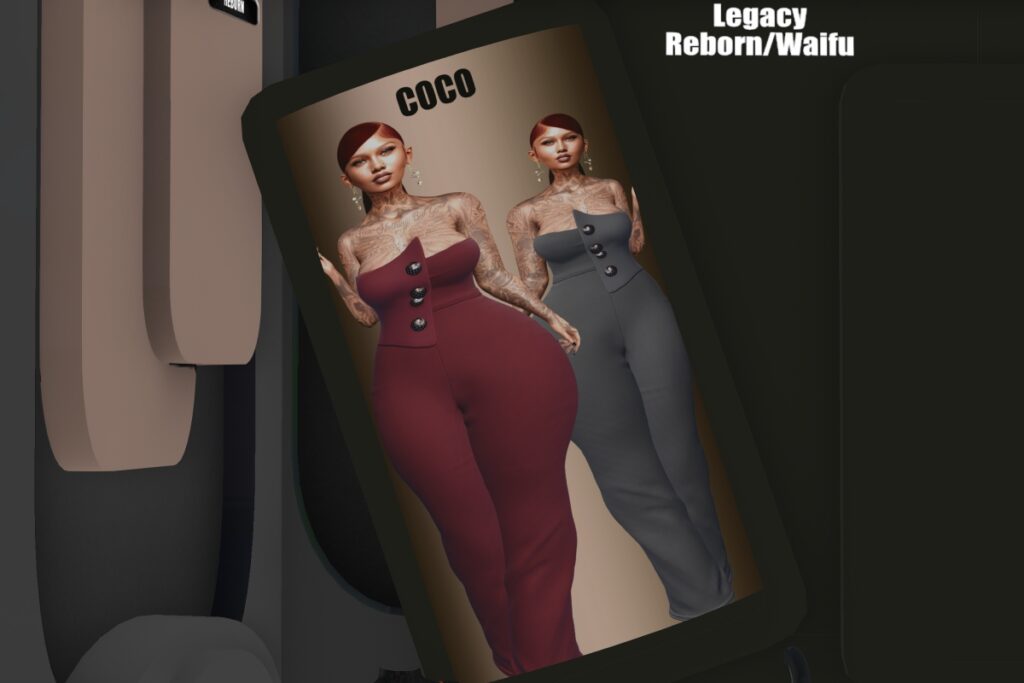 Coco Outfit - Legacy/Maitreya/Reborn/+mods, L$199 each Body Pack