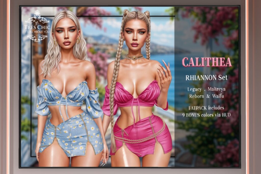 Rhiannon Set - Legacy/Maitreya/Reborn/+mods, L$180 each/L$1800 FP
