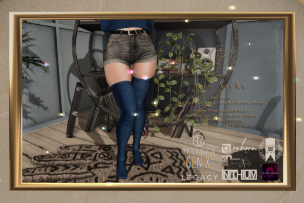 Rin Socks - GenX/Inithium/Legacy/MaitreyaX/Omega/Reborn	&lt;a href=&quot;http://maps.secondlife.com/secondlife/Harlman/188/18/52&quot;&gt;TELEPORT&lt;/a&gt;