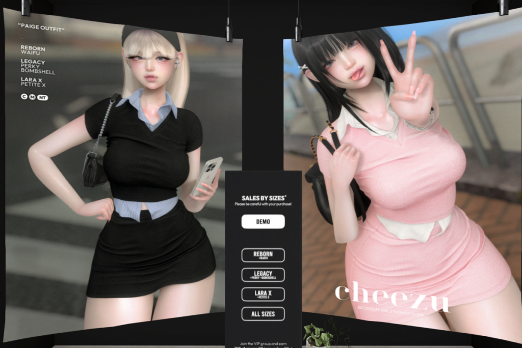Paige Outfit - Legacy/MaitreyaX/Reborn/+mods, L$499 each/L$1199 FP