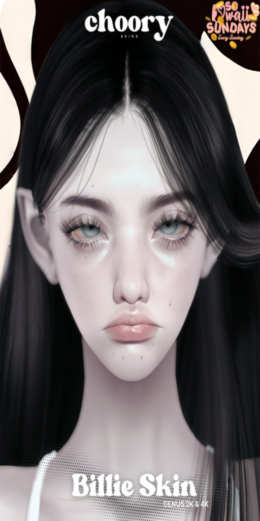 Billie Skin - Genus	&lt;a href=&quot;http://maps.secondlife.com/secondlife/Viktel%20Aria/209/176/22&quot;&gt;Teleport&lt;/a&gt;