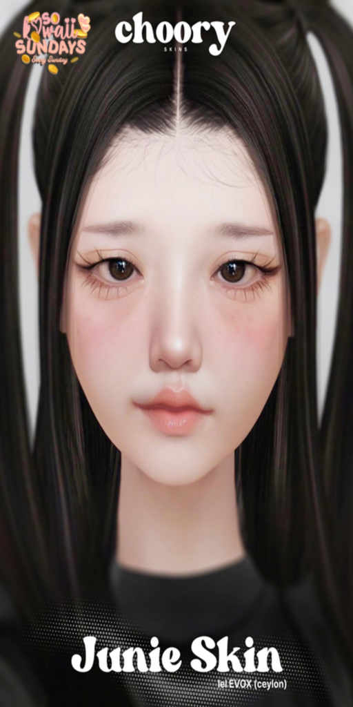 Junie Skin - EvoX	&lt;a href=&quot;http://maps.secondlife.com/secondlife/Viktel%20Aria/222/195/21&quot;&gt;Teleport&lt;/a&gt;