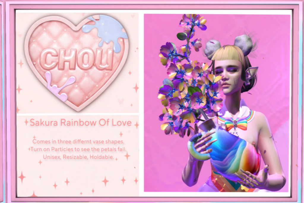 Sakura Rainbow of Love, L$199 each