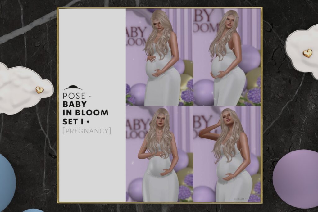 Baby In Bloom I Poses, L$250