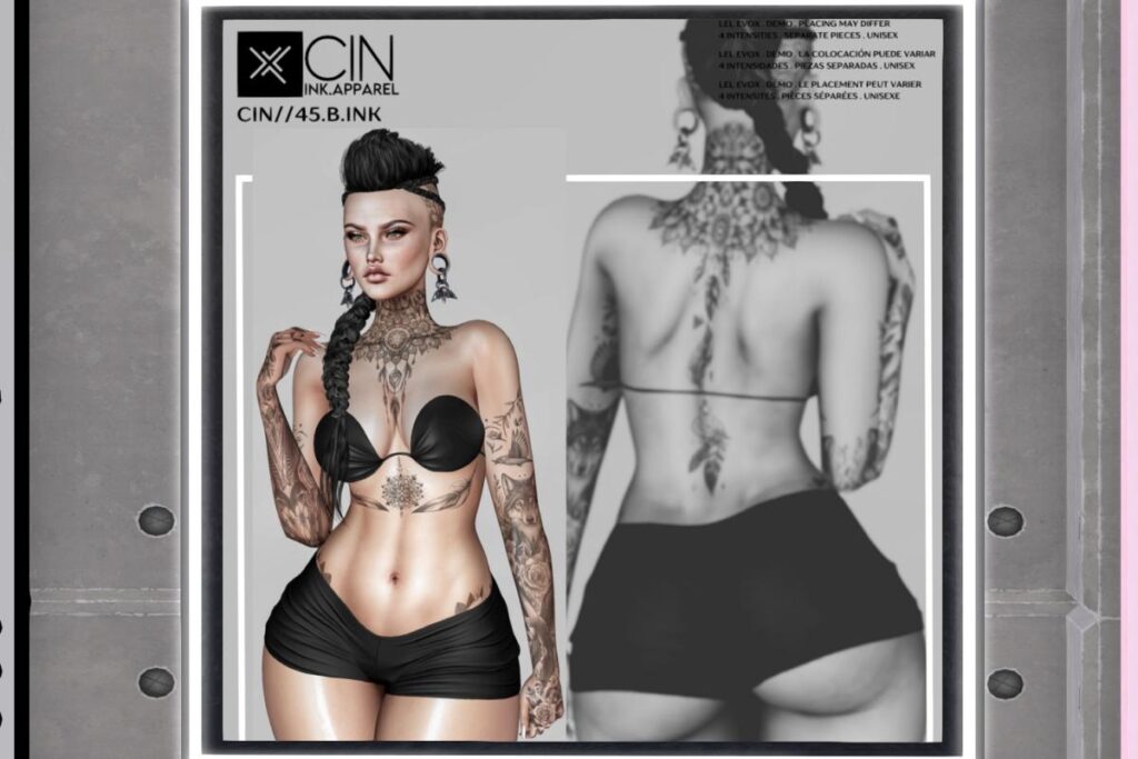 45 B Ink - Evo X, L$299