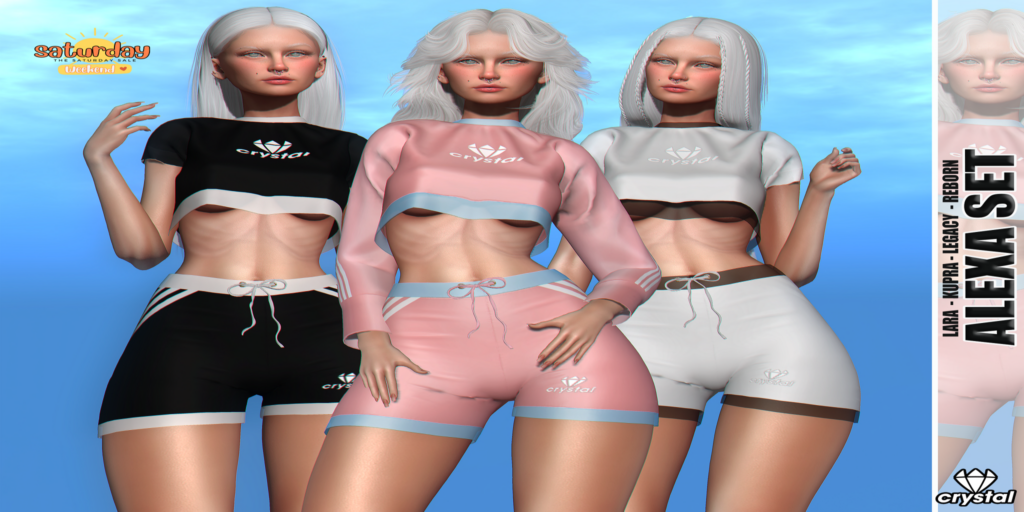 Alexa Set - Inithium/Legacy/Maitreya/Reborn	&lt;a href=&quot;http://maps.secondlife.com/secondlife/Tamburello/193/125/806&quot;&gt;Teleport&lt;/a&gt;