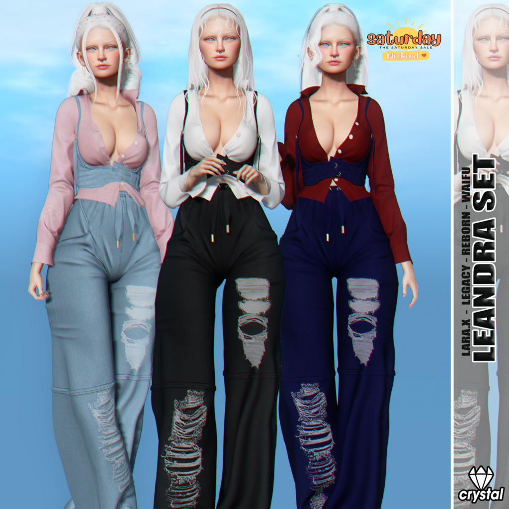 Leandra Set - Legacy/MaitreyaX/Reborn/+mods	&lt;a href=&quot;http://maps.secondlife.com/secondlife/Tamburello/193/125/807&quot;&gt;Teleport&lt;/a&gt;