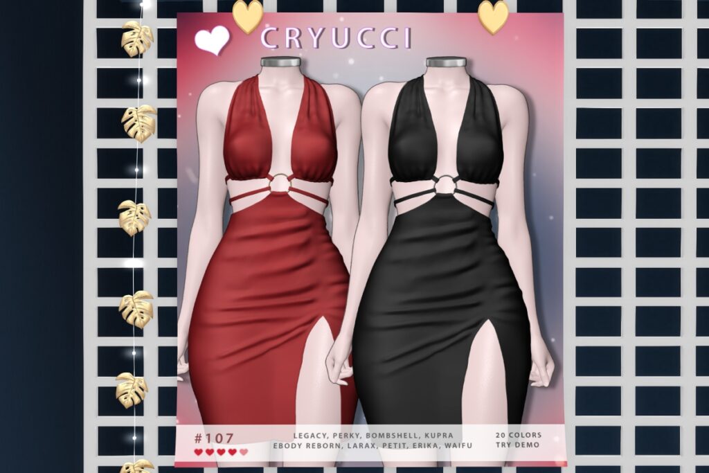 107 Outfit - Erika/Inithium/Legac/MaitreyaX/Reborn/+mods, L$299 FP