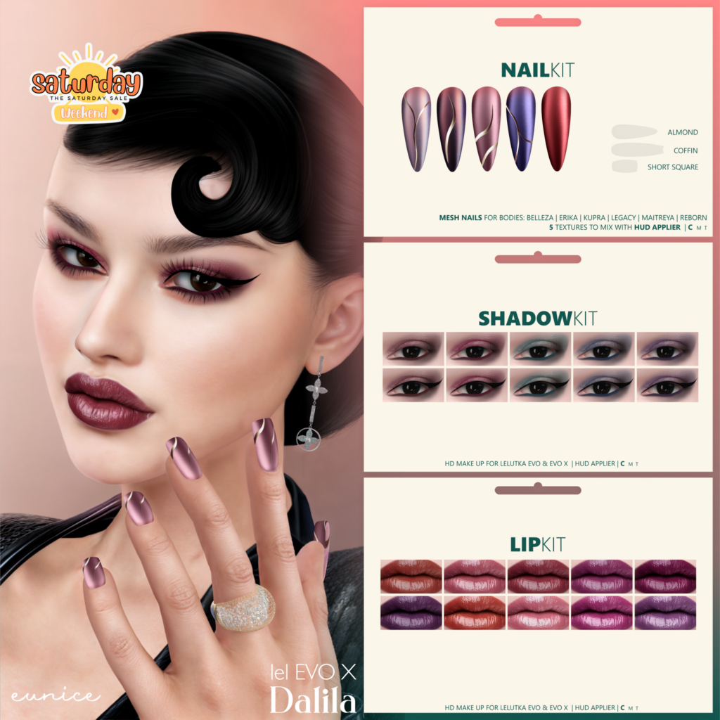 Eunice Cosmetics - Evo/EvoX | Eunice Mesh Nails - Belleza OG/Erika/inithium/Legacy/Maitreya/Reborn	&lt;a href=&quot;http://maps.secondlife.com/secondlife/Midnight%20Bliss/191/159/1994&quot;&gt;Teleport&lt;/a&gt;