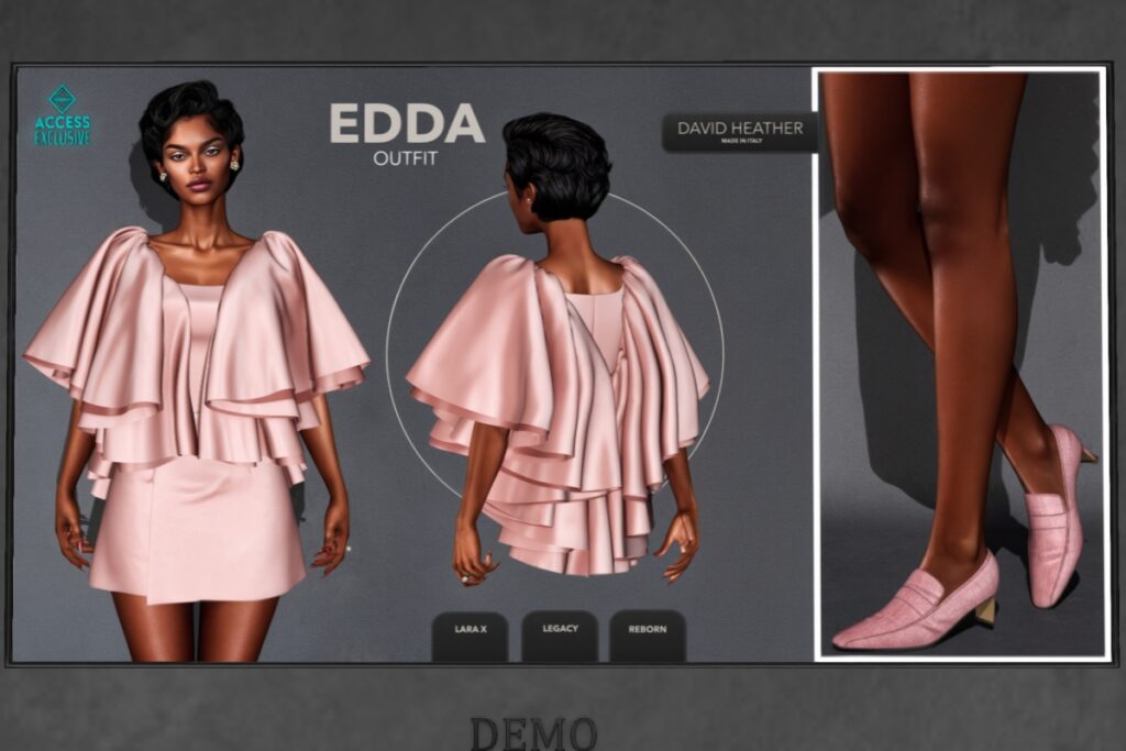 Edda Outfit - Legacy/MaitreyaX/Reborn, L$275-L$300 each/L$1750-L$2150 each FP