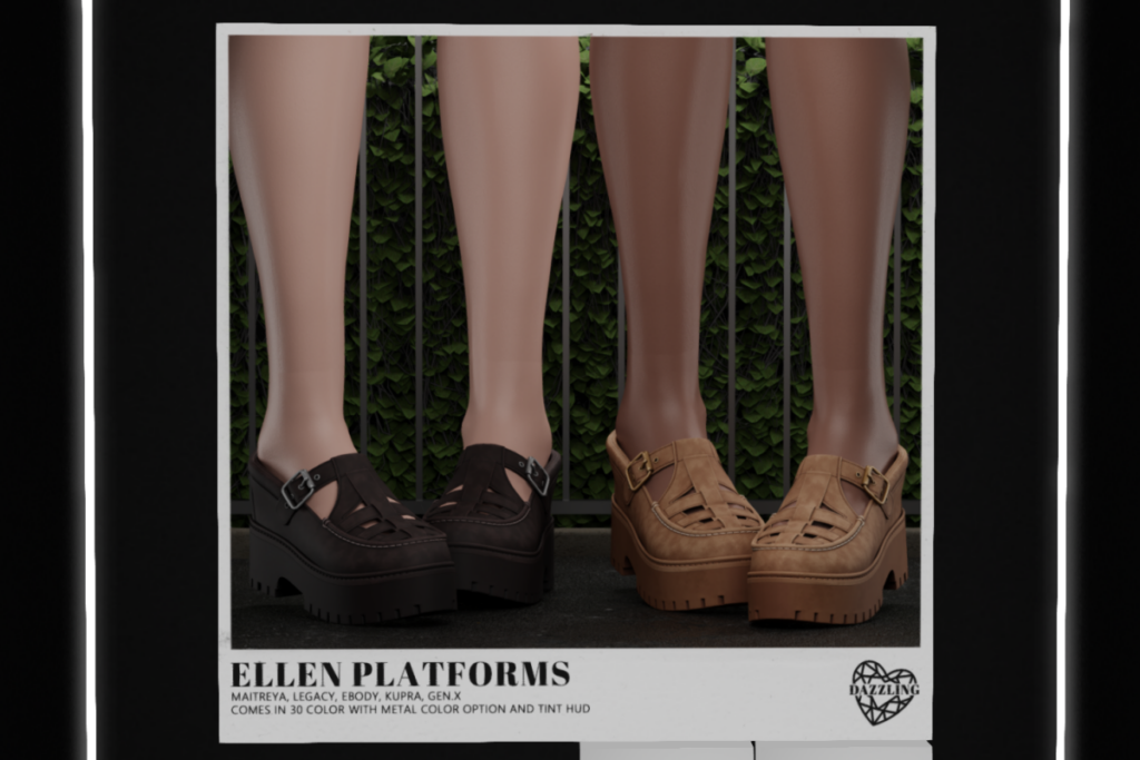 Ellen Platforms - GenX/Inithium/Legacy/Maitreya/Reborn, L$399
