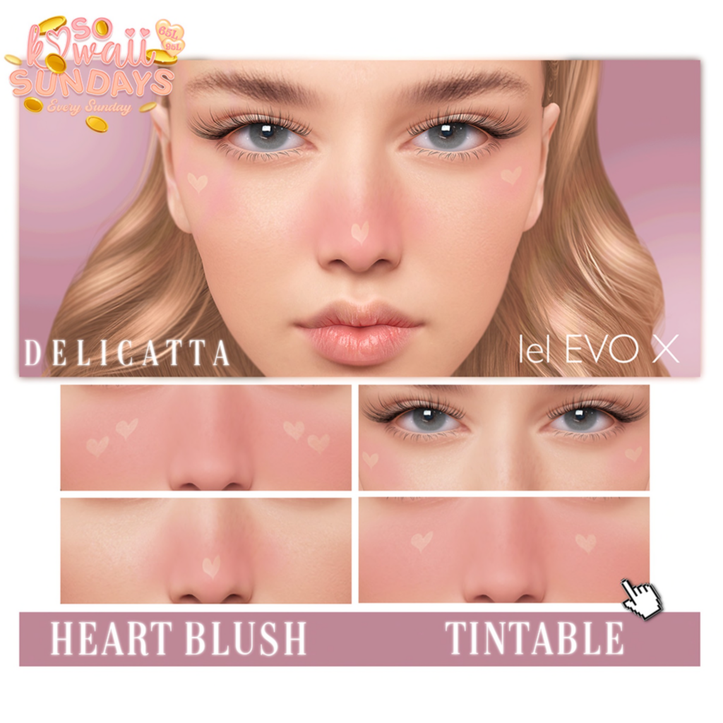 Heart Blush - EvoX	&lt;a href=&quot;http://maps.secondlife.com/secondlife/Fifth%20Avenue/174/172/804&quot;&gt;Teleport&lt;/a&gt;
